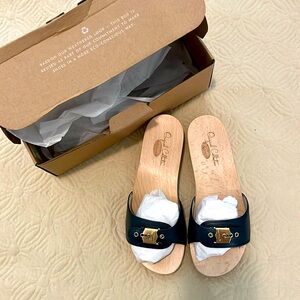 Dr. Scholls Original collection Sandal Women's navy size 9 medium